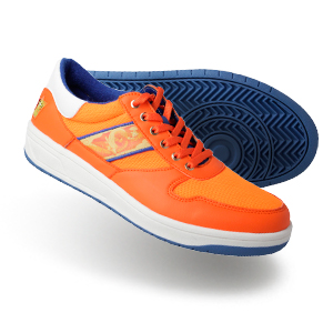 Tenis Choclo Blanco, Naranja Dragon Ball Super
