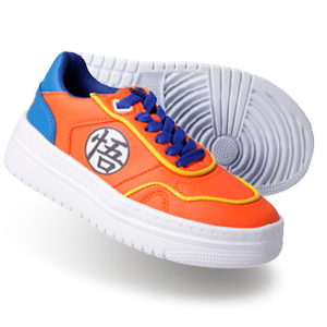 Tenis Choclo Azul, Naranja Dragon Ball Super