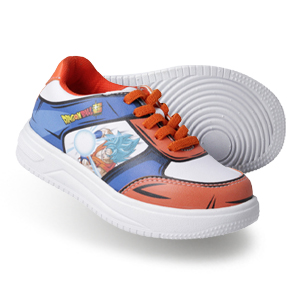 Tenis Choclo Gris, Naranja Dragon Ball Super