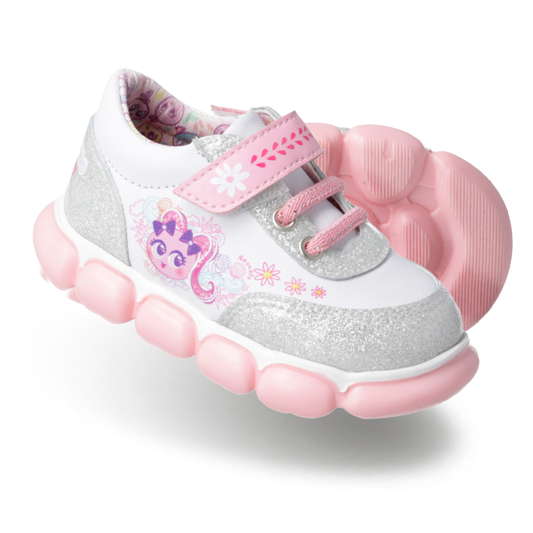 Tenis Choclo Plata Neonatos