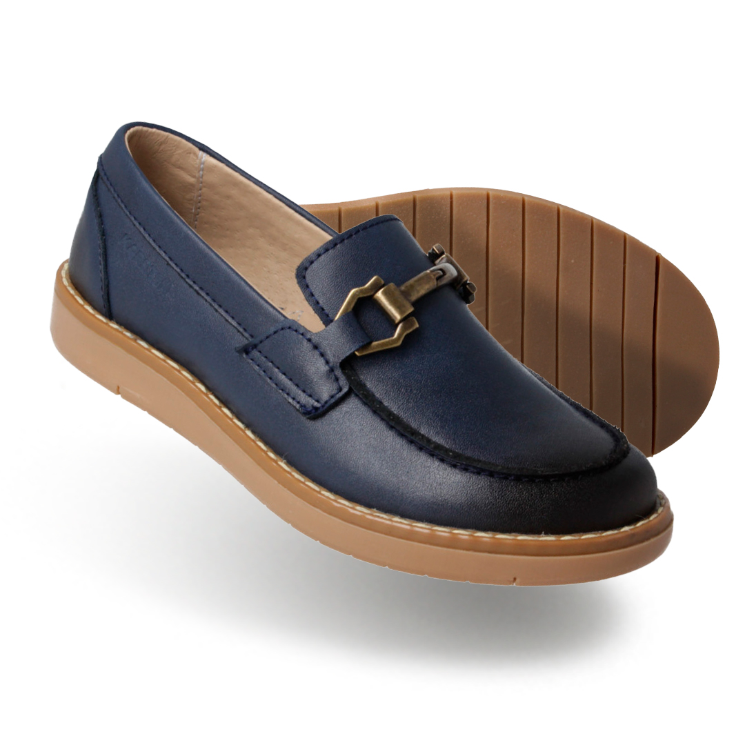 Mocasin Azul Marino, Cafe Claro Karsten