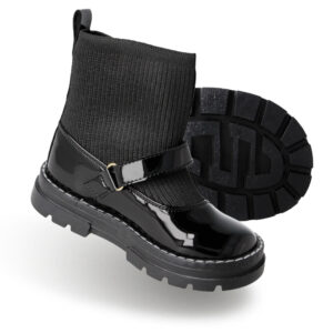 Botin Negro Karsten Niña