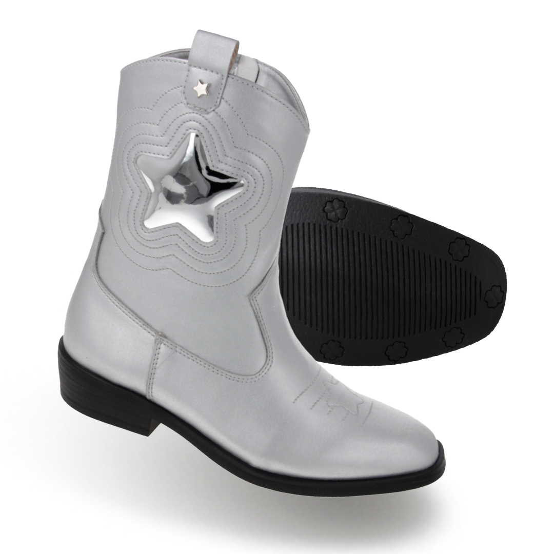 Bota vaquera plata, Karsten