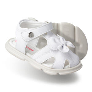 Sandalia Karsten Niña Con Moño Ajuste Velcro