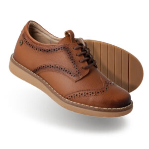 Zapato Niño Tipo Oxford Café