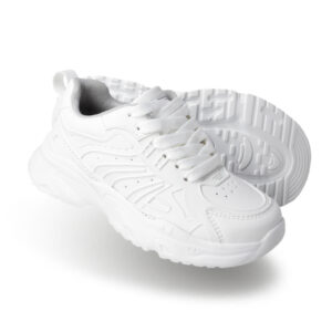 Tenis Escolar Deportivo Blanco para Niño, Karsten
