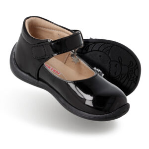 Balerina Karsten Estrella Negro Charol